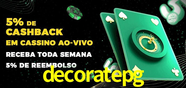 Promoções do cassino ao Vivo decoratepg